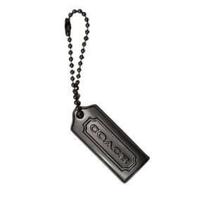 Coach Metal Gunmetal Hangtag 1.5" X .5" (Aprox) Like New
